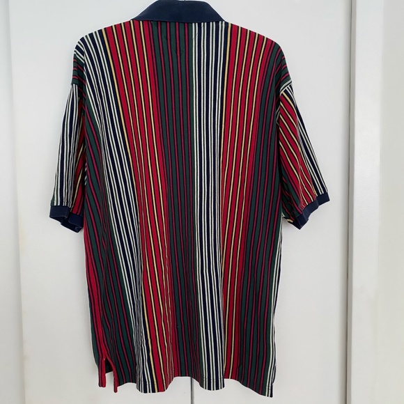 TOMMY HILFIGER Men’s Button Down Short Sleeve Polo Collar Shirt Men Size XL - Picture 2 of 8
